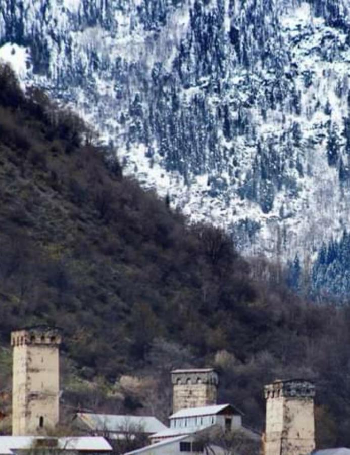 Hotel White Mountains • Თეთრი Მთები Mestia Dış mekan fotoğraf